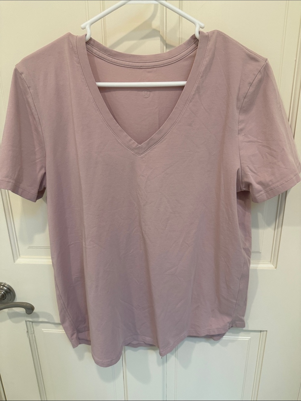 lululemon athletica V-Neck Short Sleeve Tee - Dusty Rose
